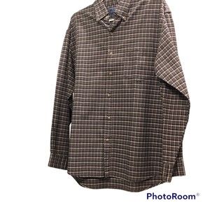 Susquehanna Trail Outfitters Button Down Plaid Shirt Men’s Size M Medium VGUC